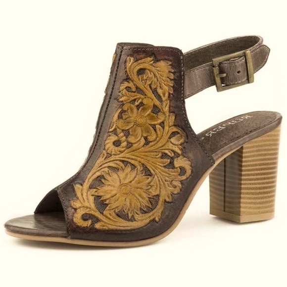 Roper Shoes - ROPER WOMEN'S MIKA SLIP ON BROWN CASUAL SHOES SIZE 6.5